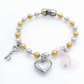 Stainless Steel Gold-plating Bracelet